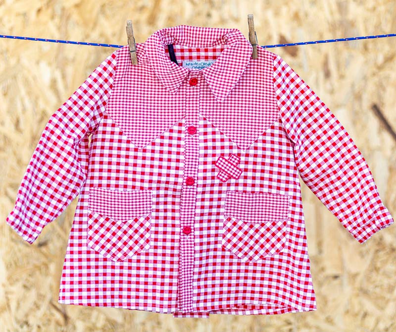 Amantala Cowboy Pliegue Roja Vichy