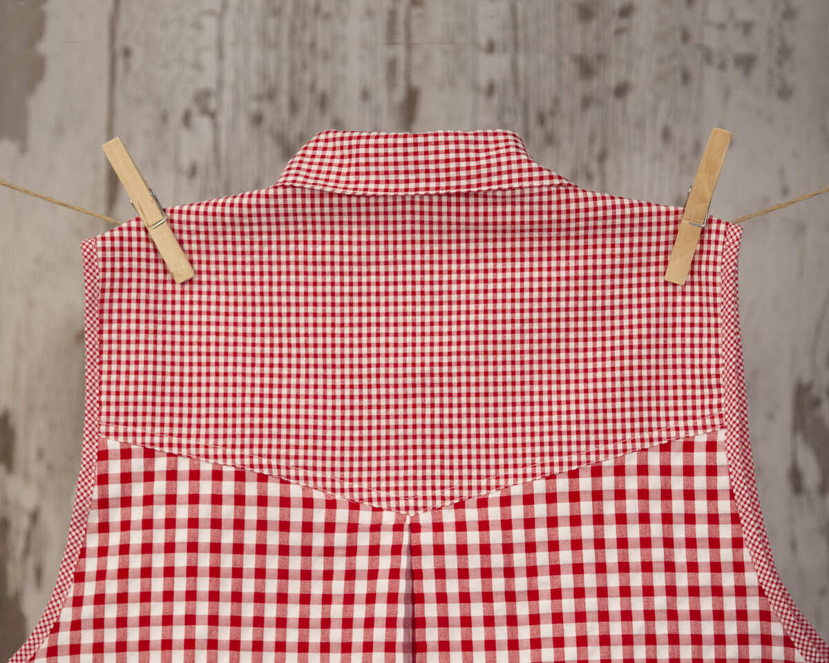 AMANTALA-COWBOY-PLIEGUE-MAESTRO-SIN-MANGAS-VICHY-ROJO-CANESU- ESPALDA