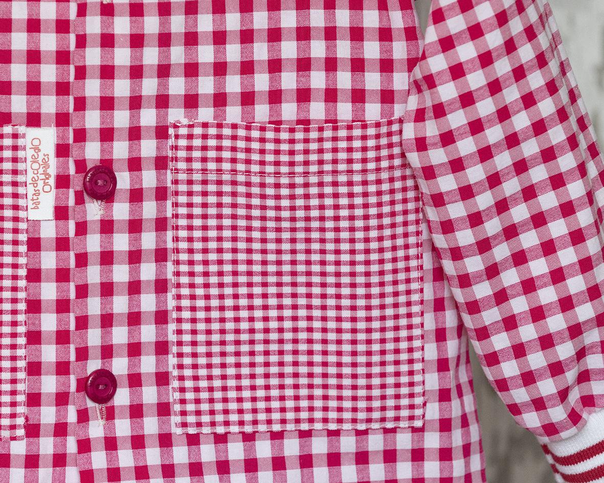 Bata de colegio unisex fucsia Bata de colegio unisex fucsia