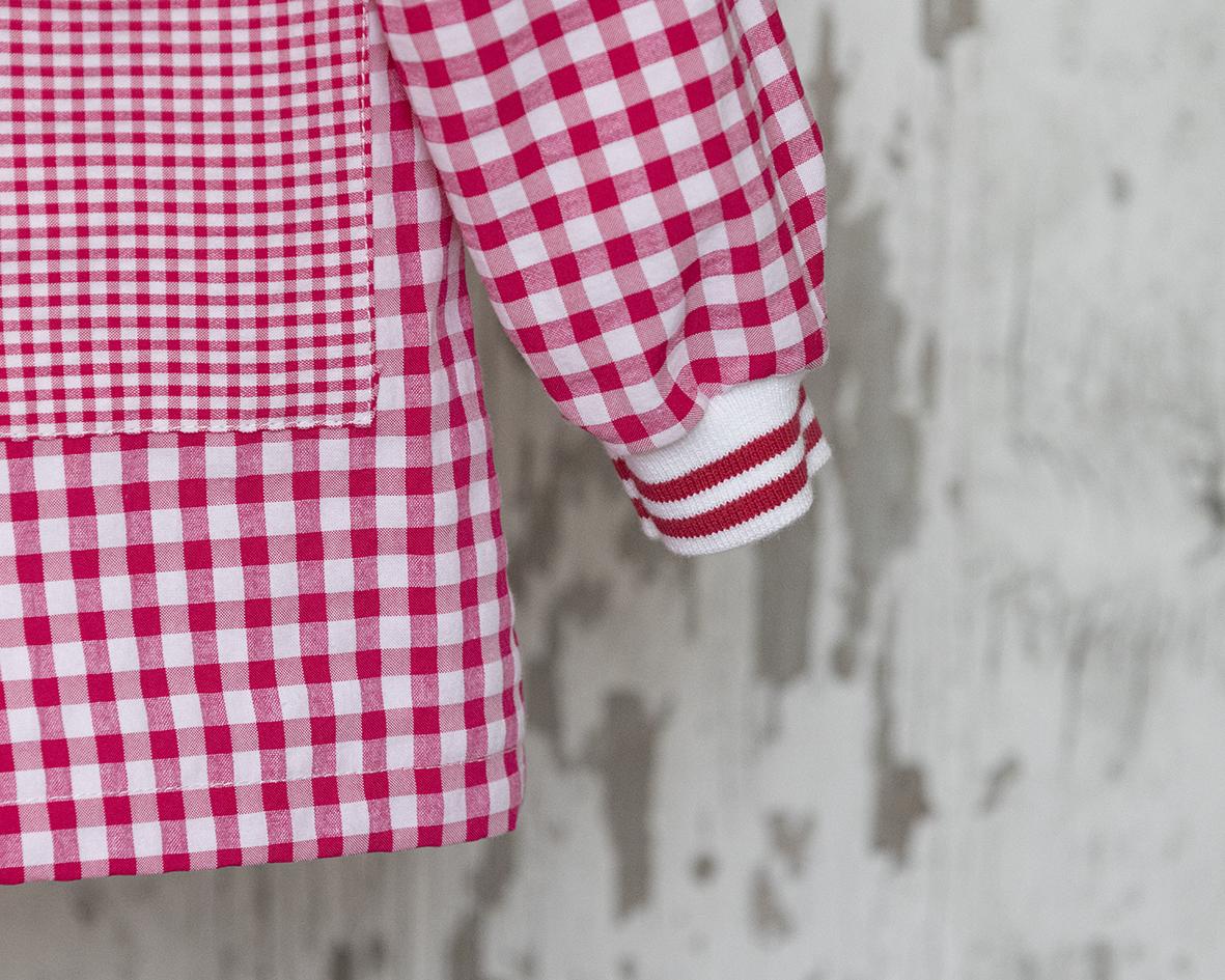 Bata de colegio unisex fucsia Bata de colegio unisex fucsia