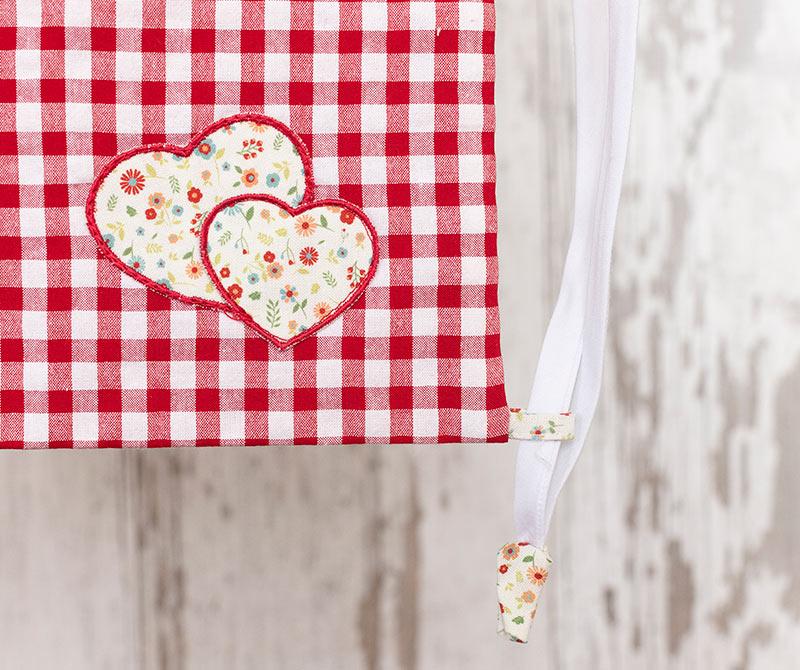 Bolsa Merienda Carmín Tximeleta Bolsa Merienda Carmín Tximeleta