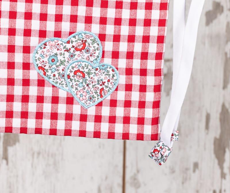 Bolsa Merienda Carmín Turquesa Bolsa Merienda Carmín Turquesa