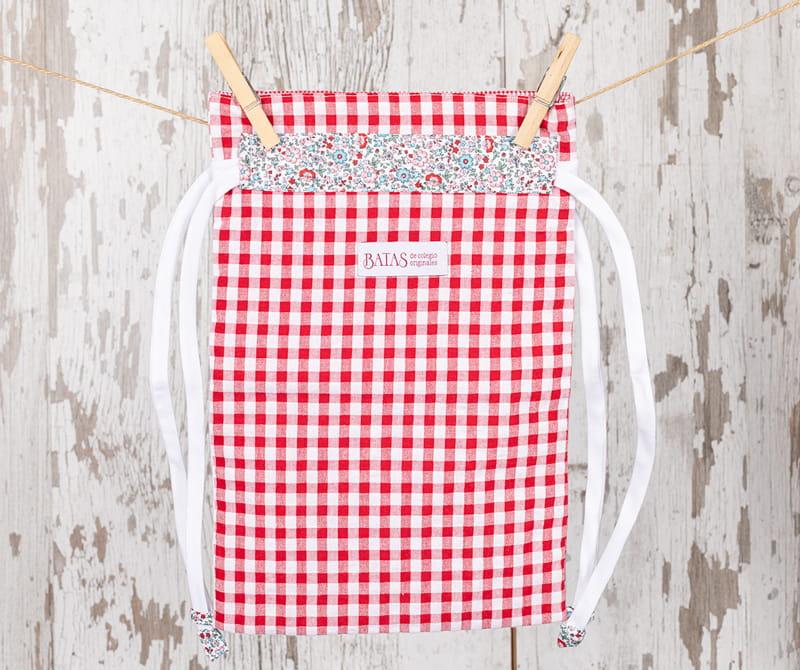 Bolsa Merienda Carmín Turquesa Bolsa Merienda Carmín Turquesa